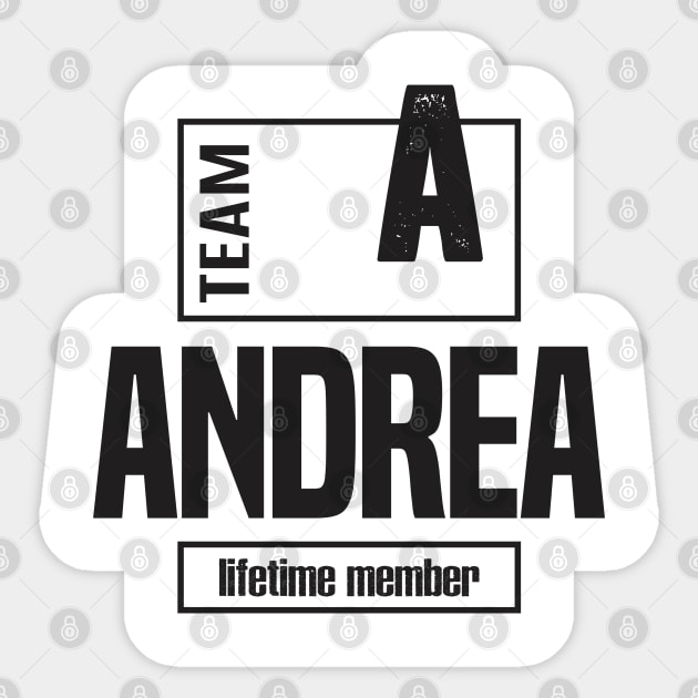 Andrea Sticker by C_ceconello